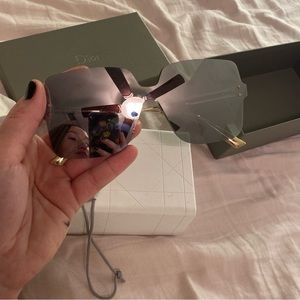Dior colorquake sunglasses silver (worn once)